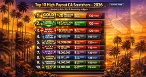 California Lottery Scratchers