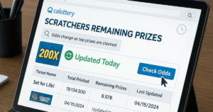 How Often Are California Scratch Ticket Odds Updated?