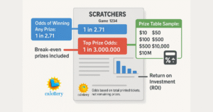 How to Read California Scratch Ticket Odds & Payout Tables