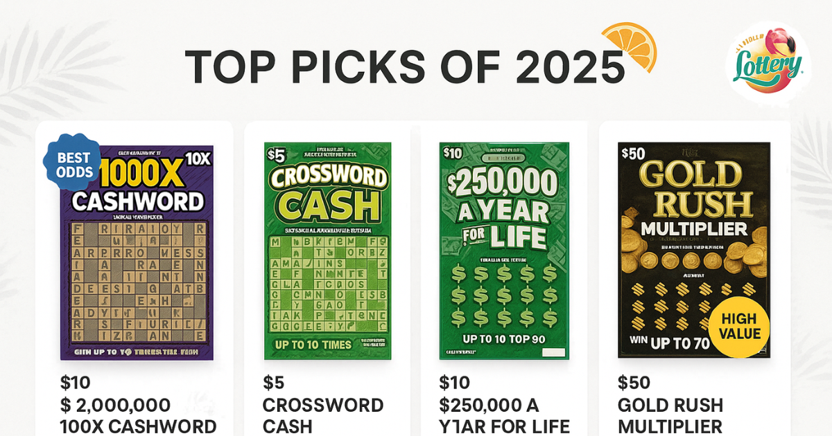 The Best Florida Scratch-Off Tickets to Buy in 2025