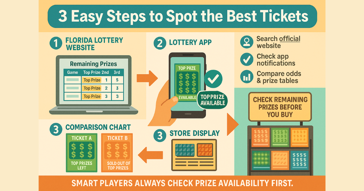 How to Find the Best Scratch-Offs with Remaining Top Prizes